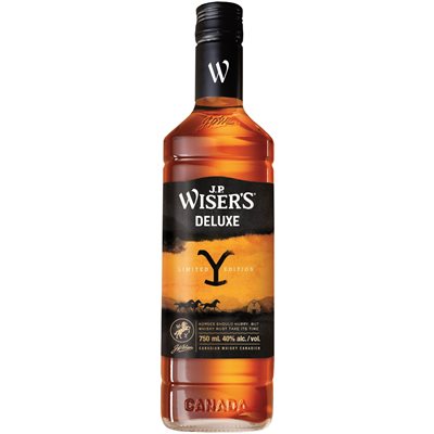 J.P. Wiser's Deluxe Canadian Whisky 750ml