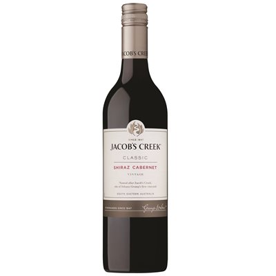 Jacobs Creek Shiraz Cabernet 750ml