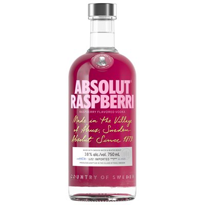 Absolut Raspberri 750ml