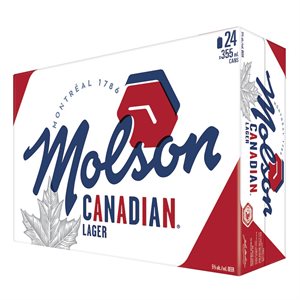 Molson Canadian Lager 24 C