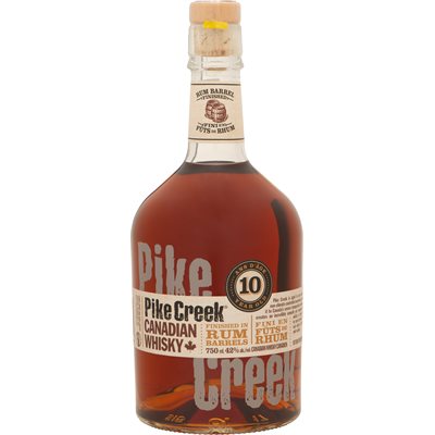 Pike Creek Double Barreled Canadian Whisky 750ml