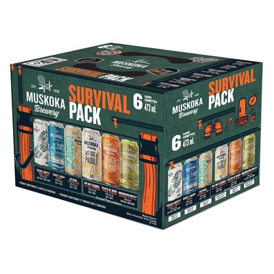 2023 Muskoka Survival Pack 6 x 473ml C
