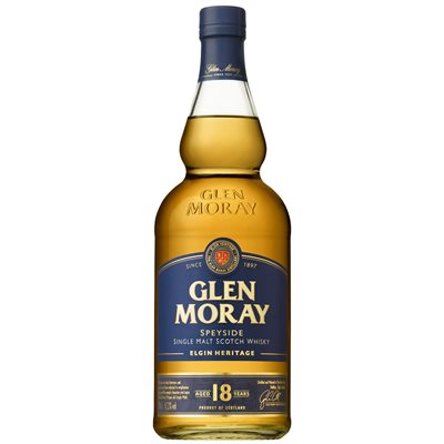 Glen Moray Single Malt Scotch 18 YO 700ml