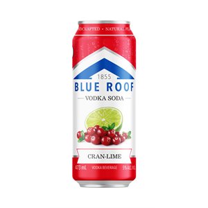 Blue Roof Vodka Soda Cran-Lime 473ml