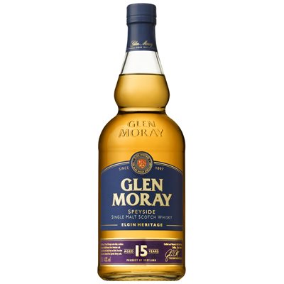 Glen Moray Single Malt Scotch 15 YO 700ml