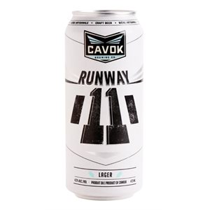Cavok Brewing Runway 11 Lager 473ml
