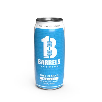 13 Barrels Brewing Miss Clara's Kolsch 473ml