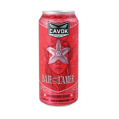 Cavok Brewing Baie Sur L'amer Raspberry Sour Ale 473ml