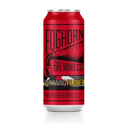 Foghorn Waxwing Pilsner 473ml