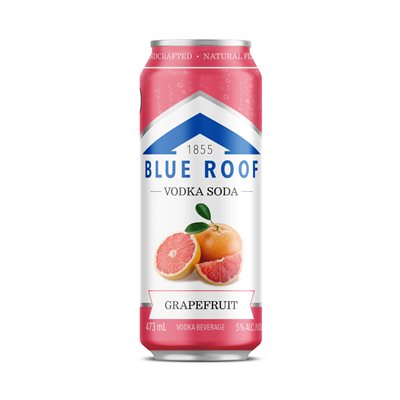 Blue Roof Vodka Soda Grapefruit 473ml