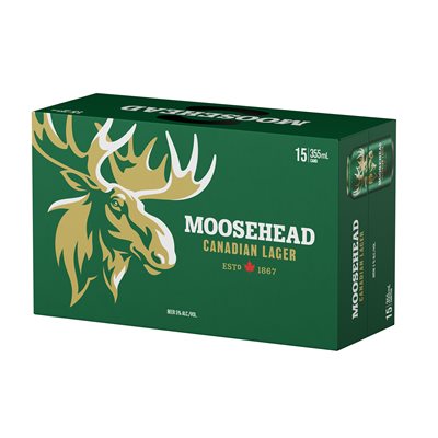 Moosehead Lager 15 C