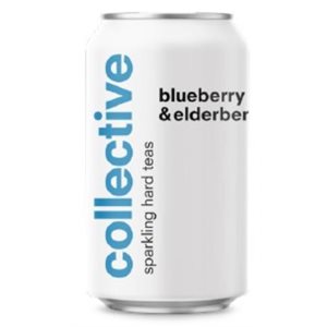 Collective Arts Blueberry & Elderflower Sparkling Tea 355ml
