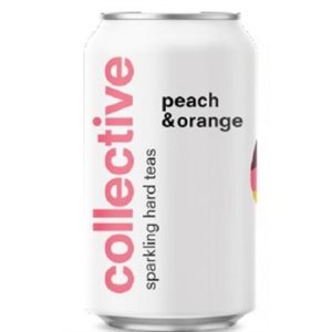 Collective Arts Peach & Orange Sparkling Tea 355ml