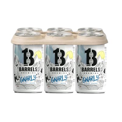 13 Barrels Brewing Gnarly Light Lager 6 C