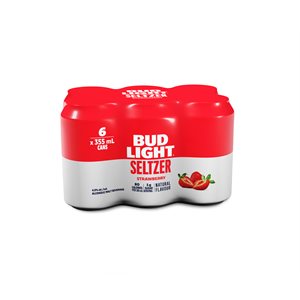 Bud Light Seltzer Strawberry 6 C