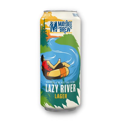 Maybee Lazy River Lager 473ml