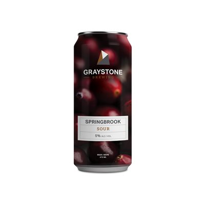 Graystone Brewing Springbrook Sour 473ml