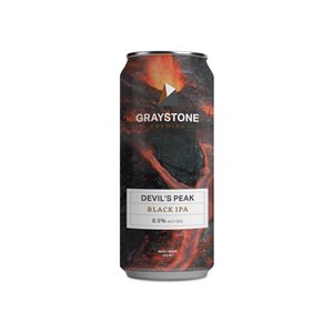 Graystone Brewing Devils Peak Black IPA 473ml