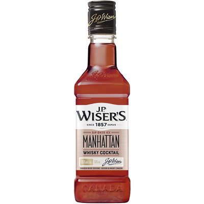 JP Wisers Manhattan Canadian Whisky Cocktail 375ml