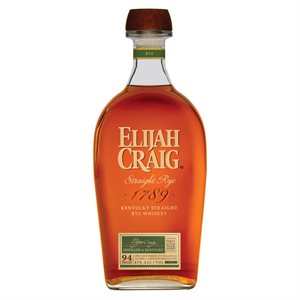 Elijah Craig Rye 750ml