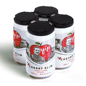 Yip Cider Cherry Slim 355ml 4 C