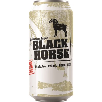 Black Horse Lager 473ml