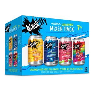 Black Fly Vodka Crushed Mixer Pack 12 C