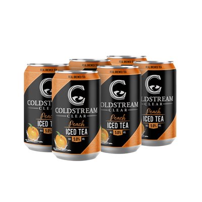 Coldstream Peach Iced Tea 6 C