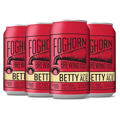 Foghorn Betty Blonde Ale 4 C