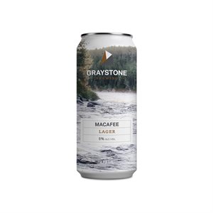 Graystone Brewing MacAfee Lager 473ml