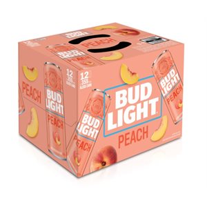 Bud Light Peach 12 C