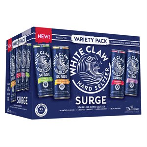 White Claw Surge Variety Pack 12 C