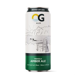 O.G. Ales Tremolo Amber Ale 473ml