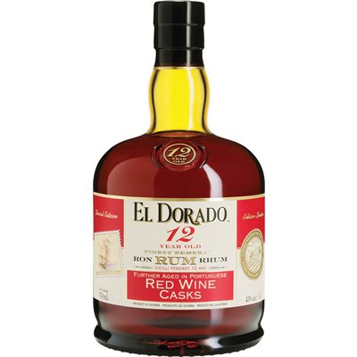 El Dorado Portuguese Red Wine Cask 12 YO 750ml