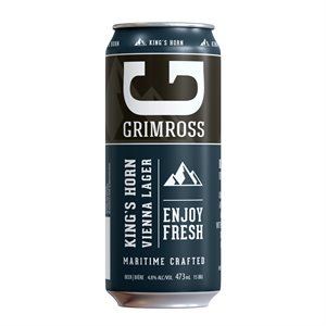 Grimross Kings Horn Vienna Lager 473ml