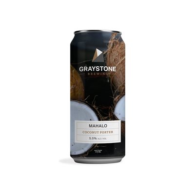 Graystone Brewing Mahalo Coconut Porter 473ml