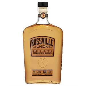 Rossville Union Master Crafted Rye Whiskey 750ml
