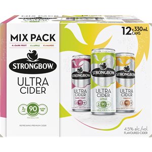 Strongbow Ultra Variety Pack 12 C