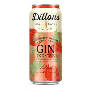 Dillons Strawberry Rhubarb & A Zest Of Lime 473ml