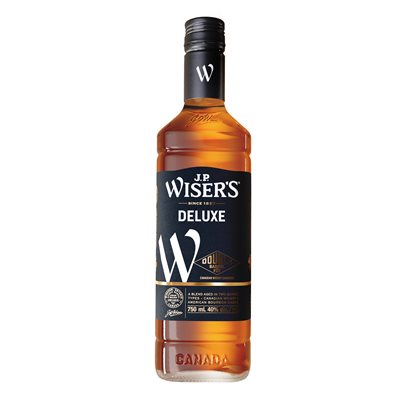 JP Wiser's DeLuxe Canadian Whisky Yellowstone Limited Edition Label 750ml