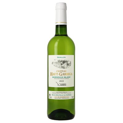 Chateau Haut Garriga Bordeaux Blanc 750ml