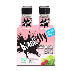 Black Fly Rum Mojito Raspberry 4 B