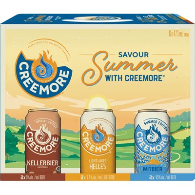 Creemore Savour Summer Pack 6 x 473ml C