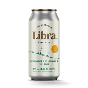 Libra Lemongrass Ginger Saison 4 C