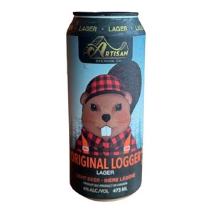 Artisan Brewing Original Logger Lager 473ml