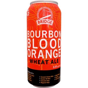 Bridge Brewing Bourbon Blood Orange 473ml