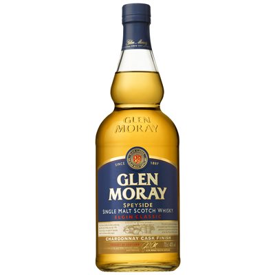 Glen Moray Classic Chardonnay Cask Finish Single Malt Scotch 750ml