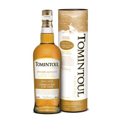 Tomintoul Caribbean Rum Cask Single Malt Scotch 700ml