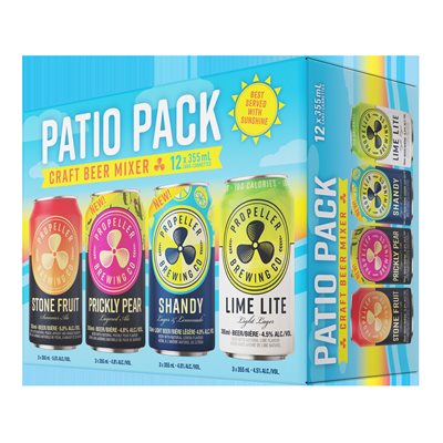 Propeller Brewing Patio Pack 12 C