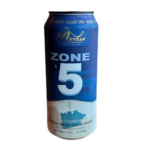 Artisan Brewing Zone 5 West Coast IPA 473ml